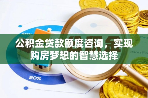 南皮公积金贷款额度咨询，实现购房梦想的智慧选择