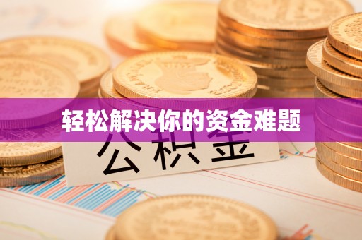 南皮轻松解决你的资金难题