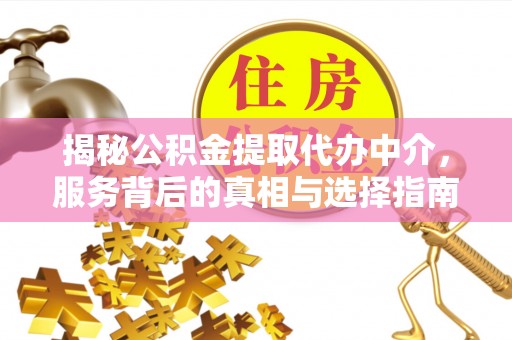 南皮揭秘公积金提取代办中介，服务背后的真相与选择指南