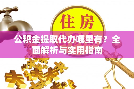 南皮公积金提取代办哪里有？全面解析与实用指南