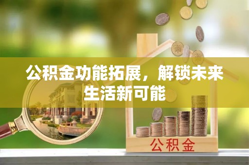 南皮公积金功能拓展，解锁未来生活新可能