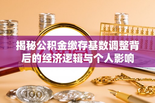 南皮揭秘公积金缴存基数调整背后的经济逻辑与个人影响