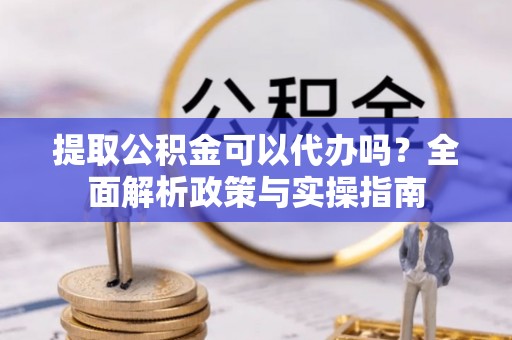 南皮提取公积金可以代办吗？全面解析政策与实操指南