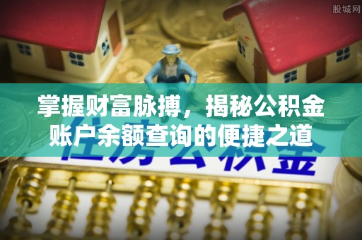 南皮掌握财富脉搏，揭秘公积金账户余额查询的便捷之道