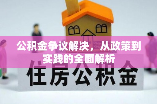 南皮公积金争议解决，从政策到实践的全面解析